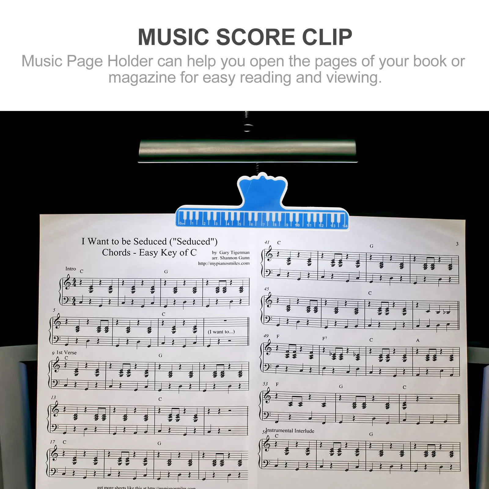 5pcs ABS Music Score Clip Sheet Holder for Piano Book Page Notes Stand Clamps Musical Instrument Guitar Accessories
5pcs ABS Music Score Clip Sheet Holder for Piano Book Page Notes Stand Clamps Musical Instrument Guitar Accessories