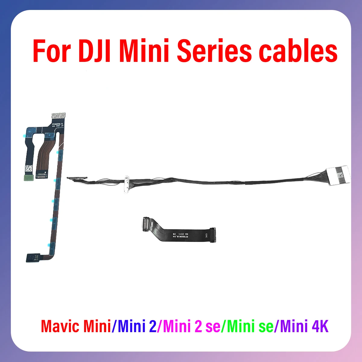Original Mavic Mini/2/SE/4K/2 SE gimbal new coaxial 3-in-1 cable ESC cable link stable transmission for DJI drone Mini series
Original Mavic Mini/2/SE/4K/2 SE gimbal new coaxial 3-in-1 cable ESC cable link stable transmission for DJI drone Mini series