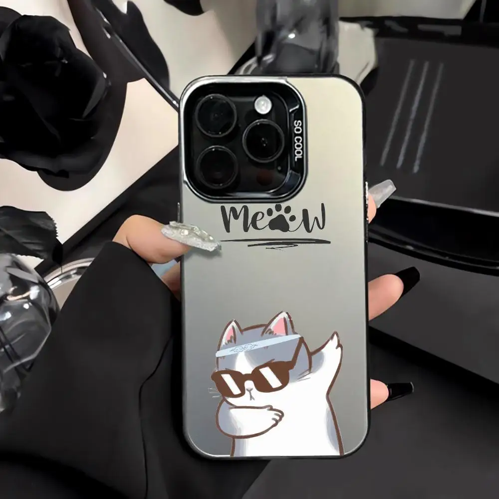 Чехол для мобильного телефона Kawaii Cat Design, чехол для телефона с защитой от отпечатков пальцев для iPhone 16, 15, 14, 13, 12, 11 Pro/Max/Plus, противоударная задняя крышка
Чехол для мобильного телефона Kawaii Cat Design, чехол для телефона с защитой от отпечатков пальцев для iPhone 16, 15, 14, 13, 12, 11 Pro/Max/Plus, противоударная задняя крышка