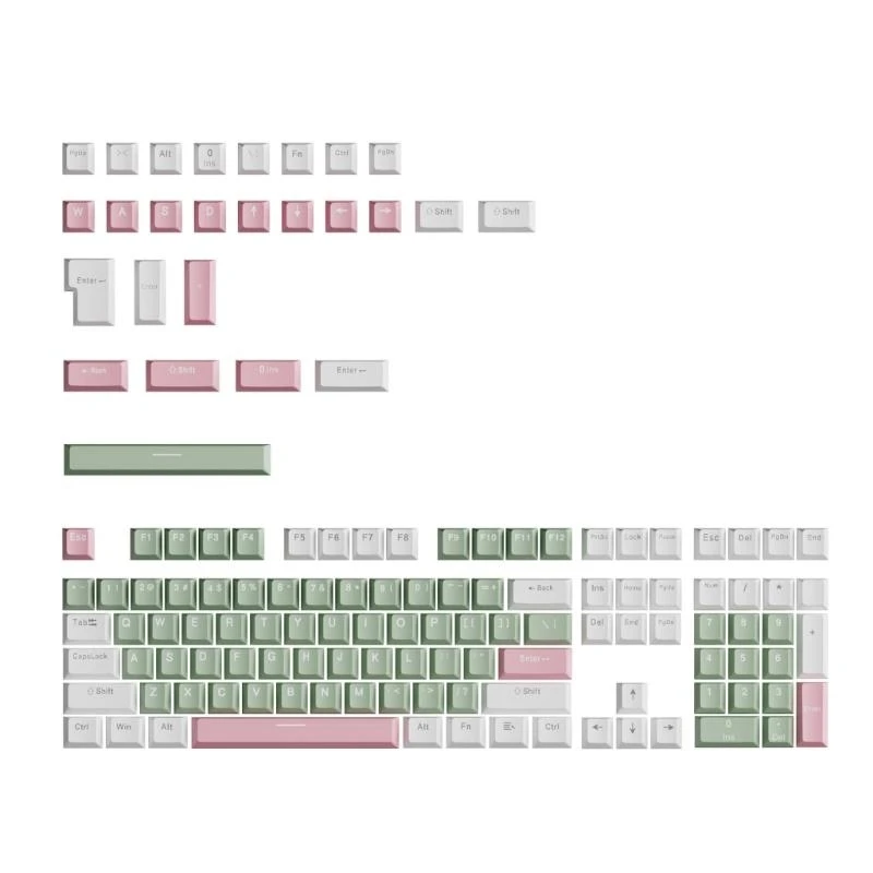 U55B 134PCS PBT Double Shot Keycaps OEM Profile Color for Mechanical Keyboard
U55B 134PCS PBT Double Shot Keycaps OEM Profile Color for Mechanical Keyboard