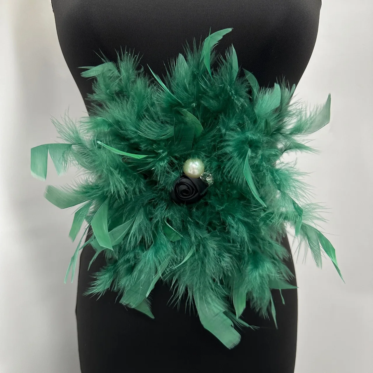 Преувеличенный красочный пояс с перьями ручной работы, роскошный эластичный широкий пояс, модные женские аксессуары для банкетного платья
Преувеличенный красочный пояс с перьями ручной работы, роскошный эластичный широкий пояс, модные женские аксессуары для банкетного платья