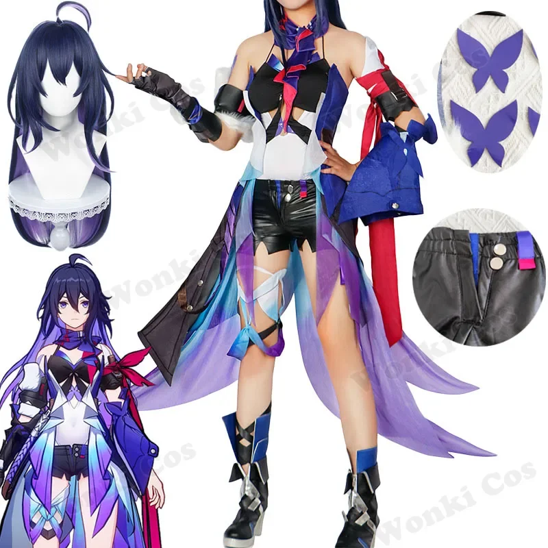 Star Rail Seele Cosplay Costume Wig Women Hair Dress Seele Cosplay Outfits Full Set Party Costumes Comic Con
Star Rail Seele Cosplay Costume Wig Women Hair Dress Seele Cosplay Outfits Full Set Party Costumes Comic Con