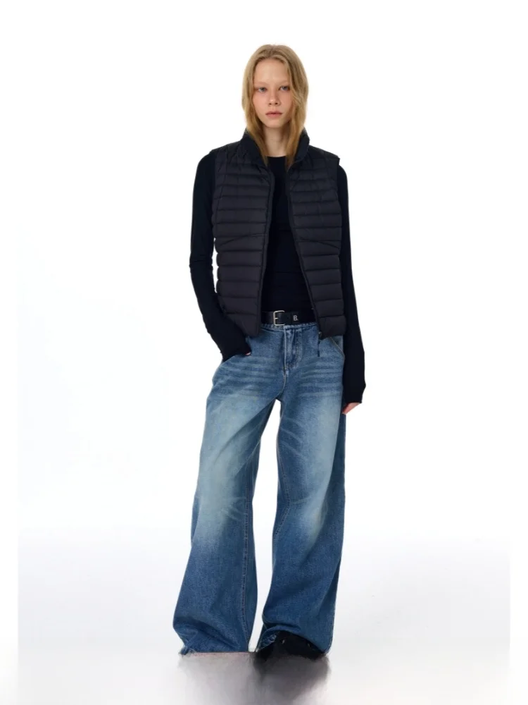 Double-Sided Wear Sports down Vest Align Straight Cut Long Sve Casual Sle White Du down Filling Bla And White
Double-Sided Wear Sports down Vest Align Straight Cut Long Sve Casual Sle White Du down Filling Bla And White