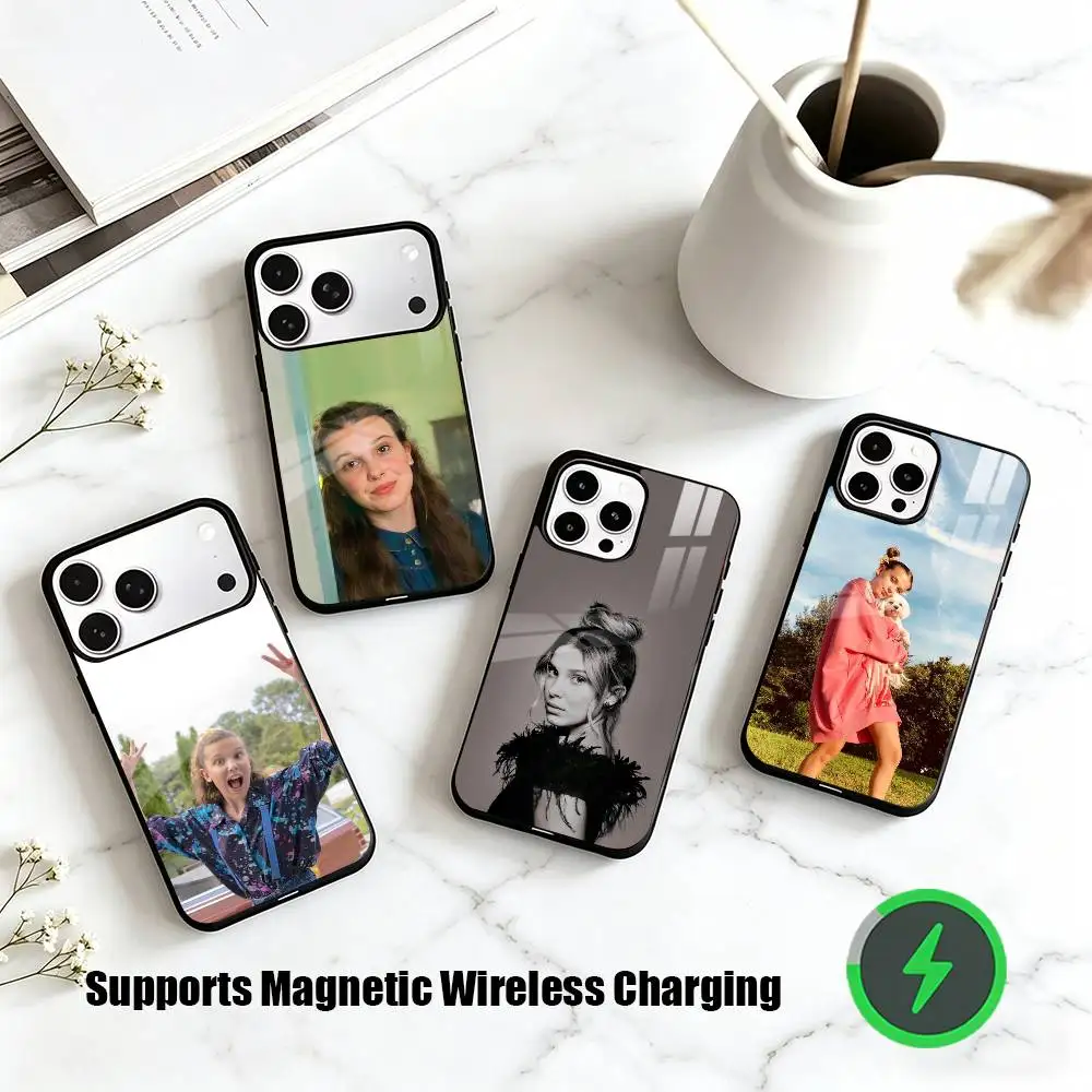 M-Millie Bobby Brown Print Phone Case For iPhone17,16,15,14,13,12,11 Plus,Pro Compatible with magnetic wireless charging
M-Millie Bobby Brown Print Phone Case For iPhone17,16,15,14,13,12,11 Plus,Pro Compatible with magnetic wireless charging