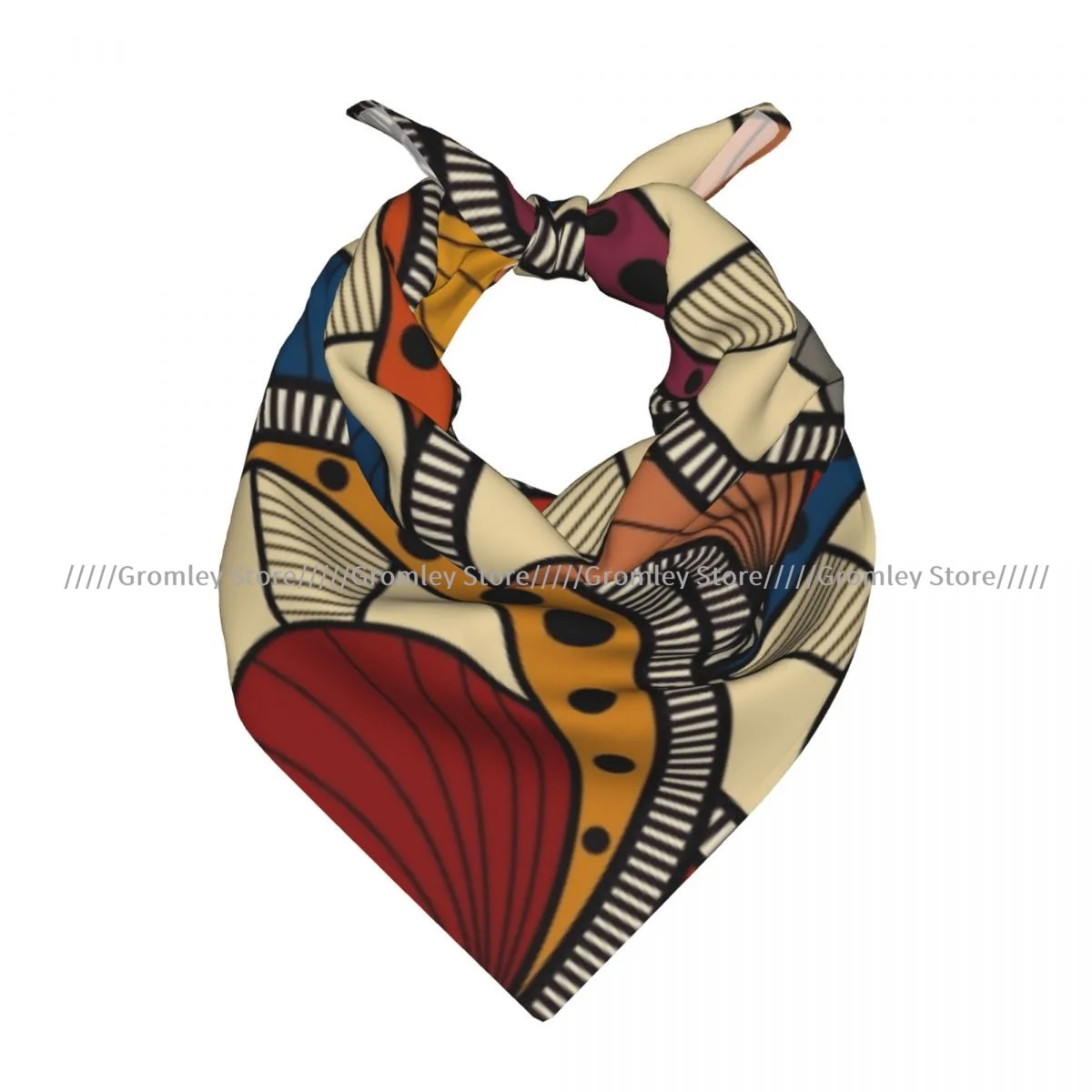 African Paisley Motifs With Geometric Dots Teardrop Shape With Curved Tip Square Towel Multifunctional Neck Scarf Hair Bandana
African Paisley Motifs With Geometric Dots Teardrop Shape With Curved Tip Square Towel Multifunctional Neck Scarf Hair Bandana