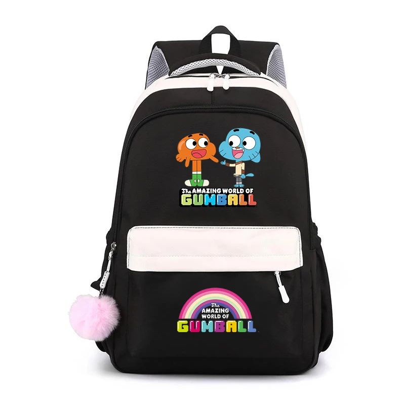 The Amazing World of Gumball Backpack Primary Students Rucksack High Quality Children Backpacks Boy Girl Fashion Schoolbag Gifts
The Amazing World of Gumball Backpack Primary Students Rucksack High Quality Children Backpacks Boy Girl Fashion Schoolbag Gifts