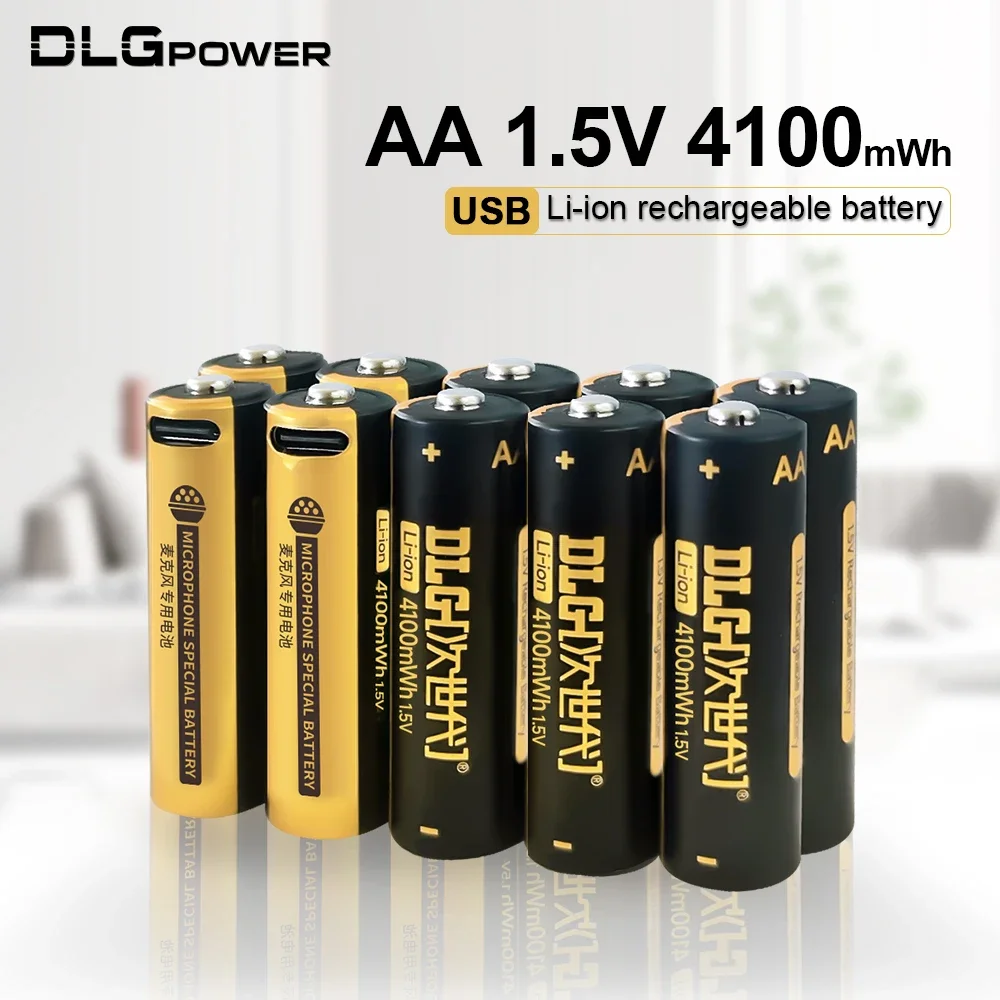 Литиевая аккумуляторная батарея DLGPOWER, 1,5 в, USB, AA, МВтч, для микрофона, видеоигр, телевизора, пульта дистанционного управления, MP3, дымовой сигнализации, мыши
Литиевая аккумуляторная батарея DLGPOWER, 1,5 в, USB, AA, МВтч, для микрофона, видеоигр, телевизора, пульта дистанционного управления, MP3, дымовой сигнализации, мыши