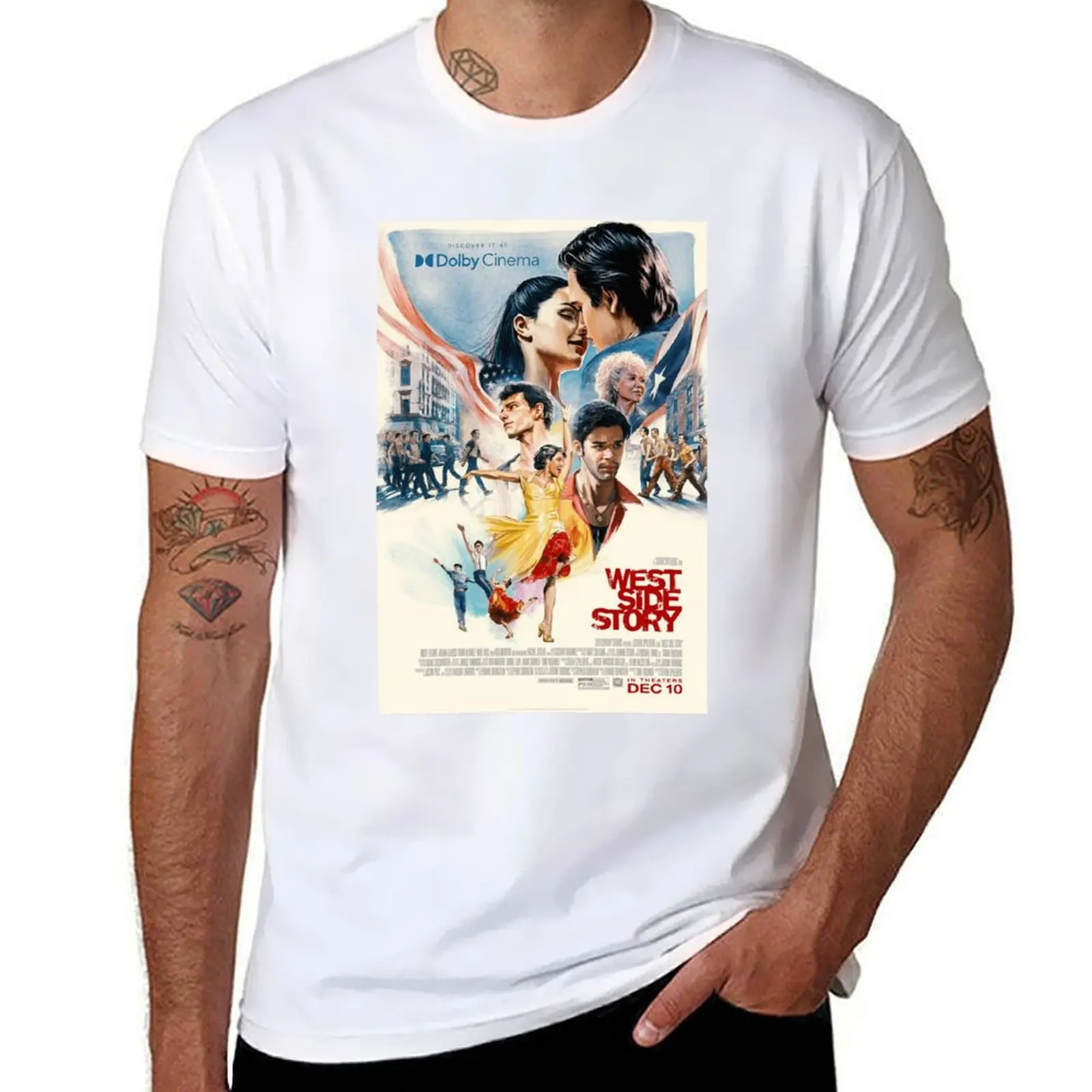 West Side Story T-Shirt Casual Street Style Short Sleeve Tee
West Side Story T-Shirt Casual Street Style Short Sleeve Tee