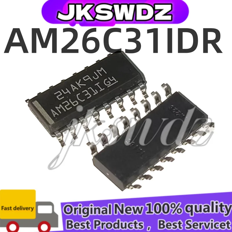 10Pcs/Lot AM26C31IDR AM26C31I AM26C311 SOP-16 New Chips
10Pcs/Lot AM26C31IDR AM26C31I AM26C311 SOP-16 New Chips
