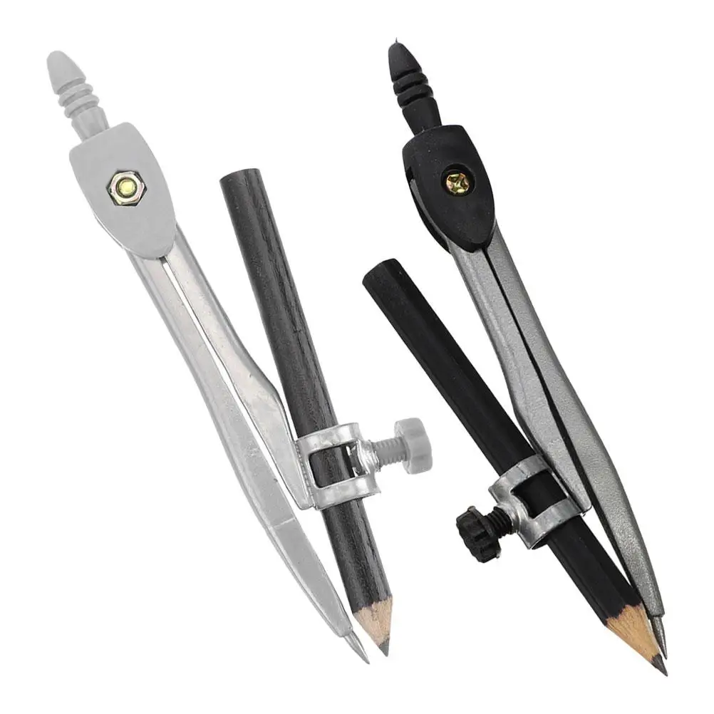 Drawing Compasses Tool Metal Precision Pencil Holder Adjustable Legs Math Drafting School Supplies Student Stationery
Drawing Compasses Tool Metal Precision Pencil Holder Adjustable Legs Math Drafting School Supplies Student Stationery