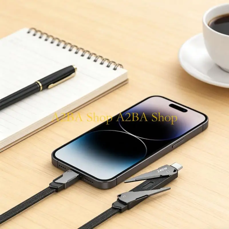 A2BA 3.9ft Phone Holder Data Cable Heavy Duty Zinc Alloy And Weaving For Durability
A2BA 3.9ft Phone Holder Data Cable Heavy Duty Zinc Alloy And Weaving For Durability