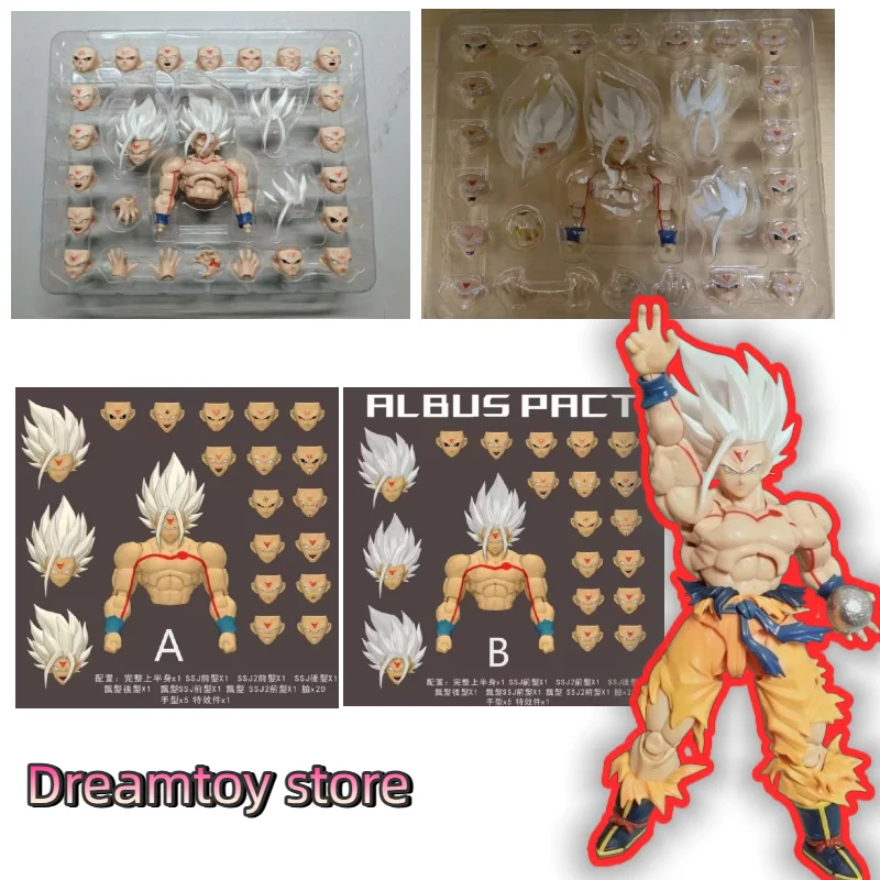 【In Stock】BlackHole WhiteGod Suitable for Dragon Ball Super Goku SHF Body Pearlescent Color/primary Color Head Carving Accessory
【In Stock】BlackHole WhiteGod Suitable for Dragon Ball Super Goku SHF Body Pearlescent Color/primary Color Head Carving Accessory