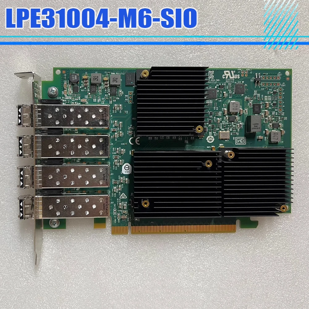 For Emulex LPE31004-M6-SIO 4-Port 16G Fiber Channel Card SNA Storage HBA Card
For Emulex LPE31004-M6-SIO 4-Port 16G Fiber Channel Card SNA Storage HBA Card