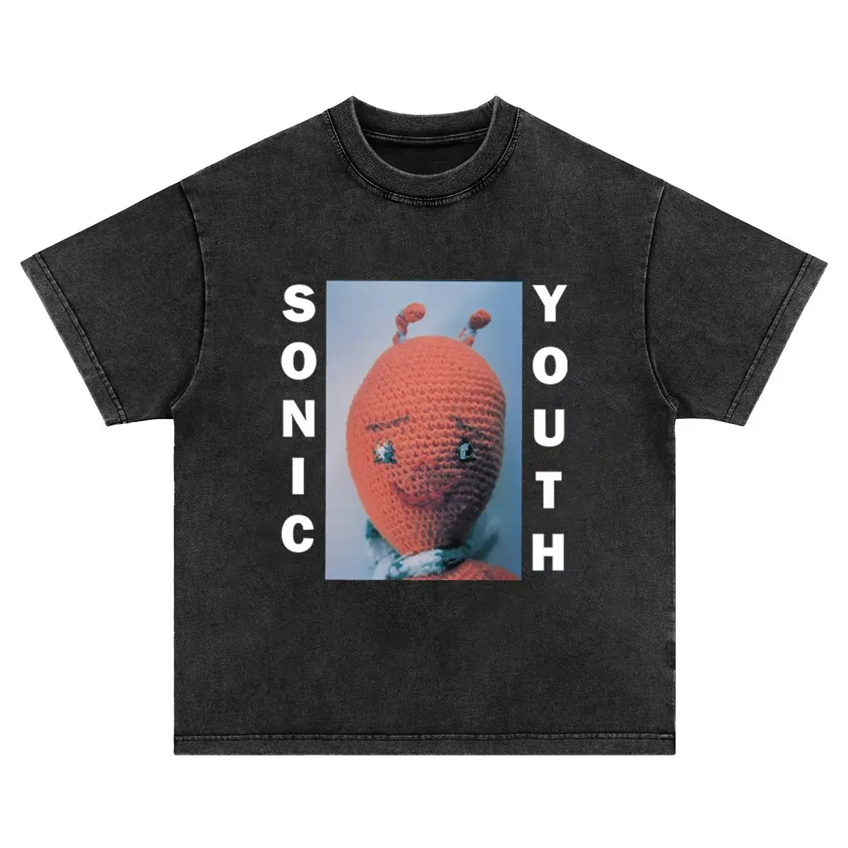 Sonic Youth, A Sonic Youth Rock Band, Is A Trendy American Street Vintage Washed Retro Short-sleeved T-shirt
Sonic Youth, A Sonic Youth Rock Band, Is A Trendy American Street Vintage Washed Retro Short-sleeved T-shirt