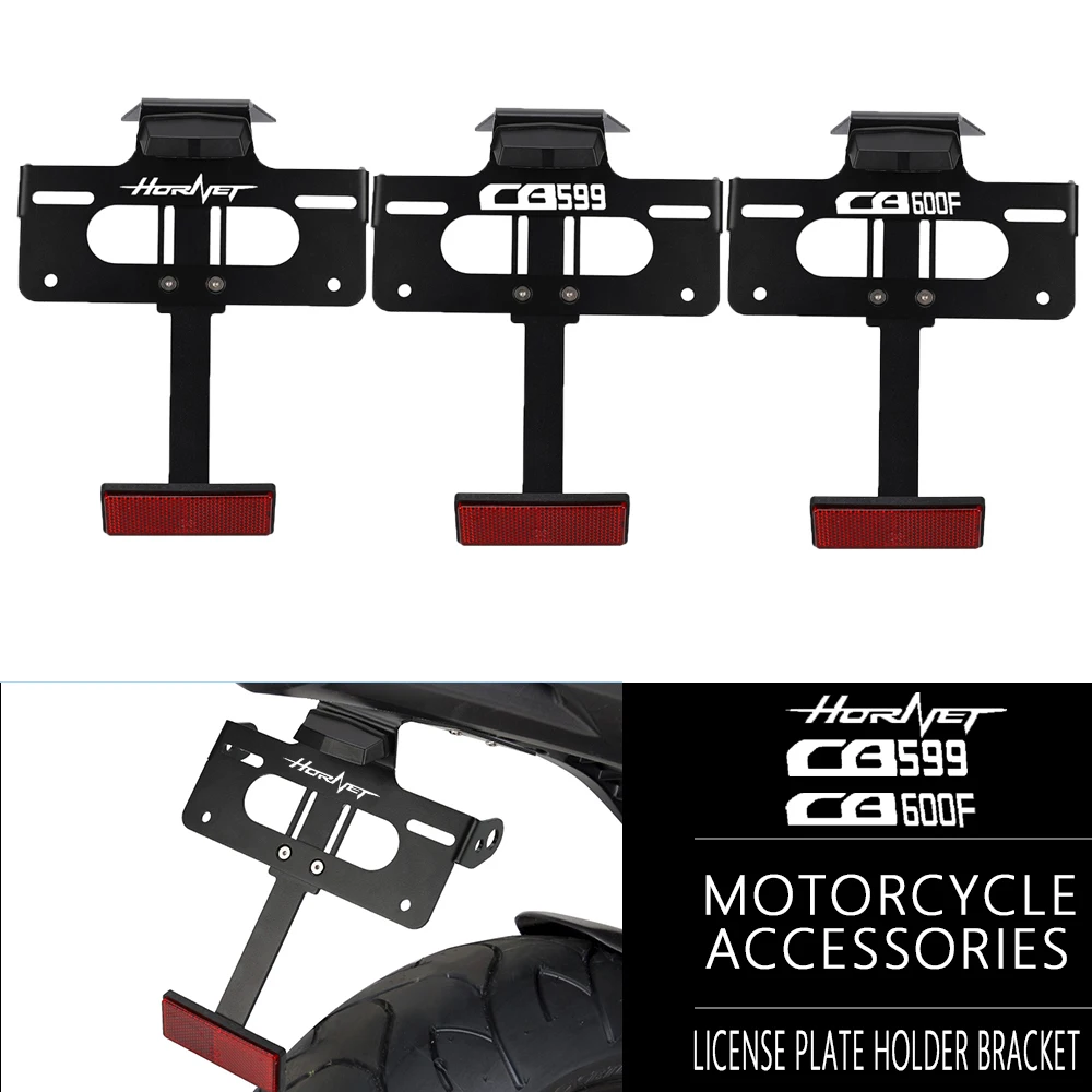 License Plate Holder Bracket For Honda CB599 CB600F Hornet CB 599 600F 2007-2013 Motorcycle Rear Tail Tidy Fender Eliminator Kit
License Plate Holder Bracket For Honda CB599 CB600F Hornet CB 599 600F 2007-2013 Motorcycle Rear Tail Tidy Fender Eliminator Kit