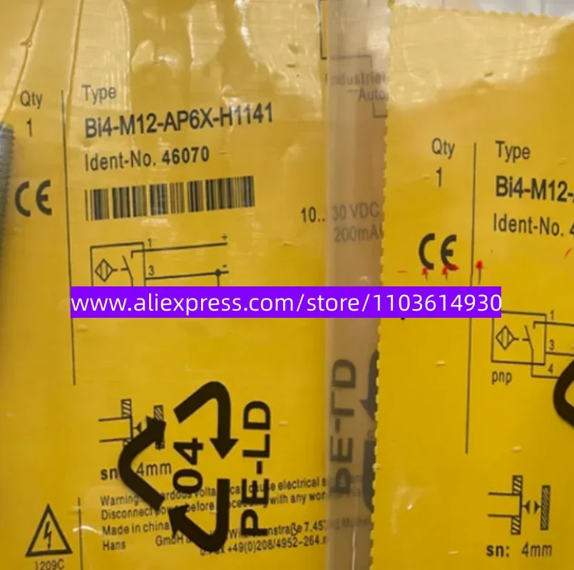 3pcs New approach switch BI4-M12-RP6X-H1141 BI4-M12-RN6X-H1141 BI4-M12-AP6X-H1141 BI4-M12-AN6X-H1141 BI4-M12-RP6X-H1141 
3pcs New approach switch BI4-M12-RP6X-H1141 BI4-M12-RN6X-H1141 BI4-M12-AP6X-H1141 BI4-M12-AN6X-H1141 BI4-M12-RP6X-H1141