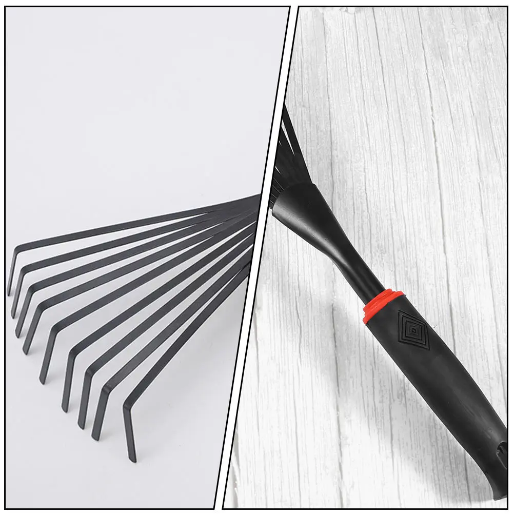 2Pcs Leaf Rake Garden Hand Rake 9 Root Claw Design Rust Resistant Gardening Tool for Farm Courtyard Lawn Maintenance
2Pcs Leaf Rake Garden Hand Rake 9 Root Claw Design Rust Resistant Gardening Tool for Farm Courtyard Lawn Maintenance