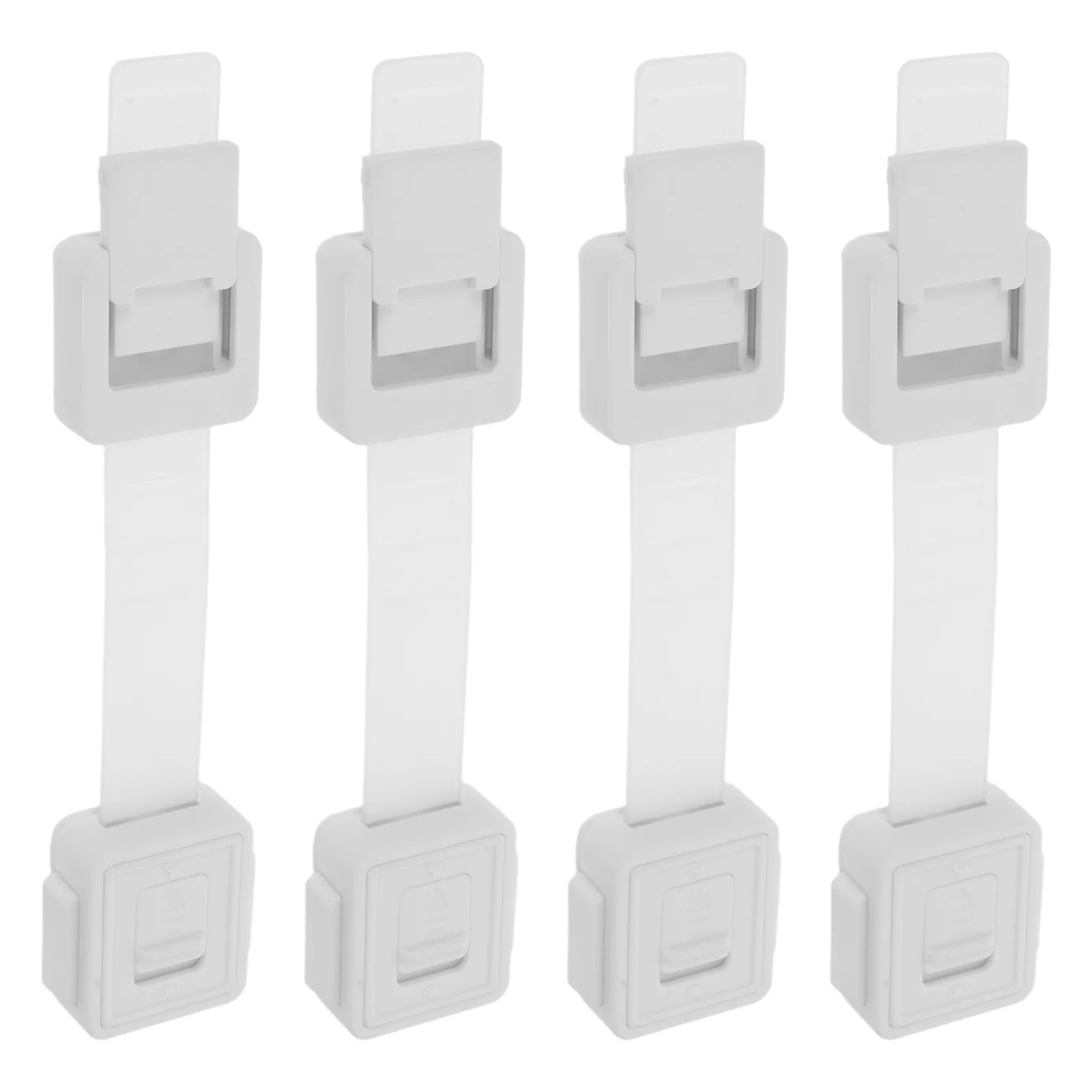 4Pcs Babyproof Cupboard Locks White Child Safety Cabinet Locks Easy Install Toddler Proof Drawer Latches Prevent Accidents 
4Pcs Babyproof Cupboard Locks White Child Safety Cabinet Locks Easy Install Toddler Proof Drawer Latches Prevent Accidents