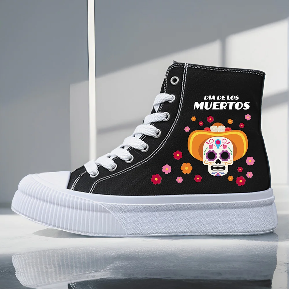 Women's Sports Shoes Student Sports Enthusiasts Spring and Summer Women's Canvas Shoes Skull Hat Flower Round Toe High Top Round Toe Flats Bottom Breathable Vulcanized Shoes Digital Printing Women's Shoes
Women's Sports Shoes Student Sports Enthusiasts Spring and Summer Women's Canvas Shoes Skull Hat Flower Round Toe High Top Round Toe Flats Bottom Breathable Vulcanized Shoes Digital Printing Women's Shoes