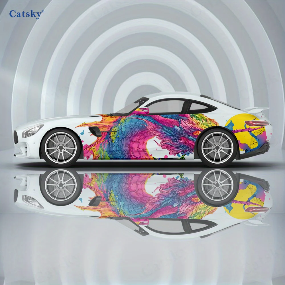 Neon Dazzling Dragon Car Vinyl Wraps Decal Self-adhesive PVC Sticker Suitable for Trucks SUV Decoration Auto Accessories Gift
Neon Dazzling Dragon Car Vinyl Wraps Decal Self-adhesive PVC Sticker Suitable for Trucks SUV Decoration Auto Accessories Gift