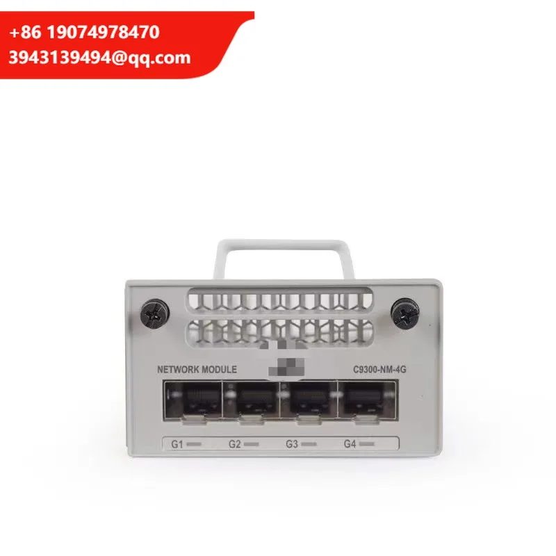 Новый оригинальный сетевой модуль C9300-NM-4G для коммутатора C9300, 4 порта 1GE
Новый оригинальный сетевой модуль C9300-NM-4G для коммутатора C9300, 4 порта 1GE
