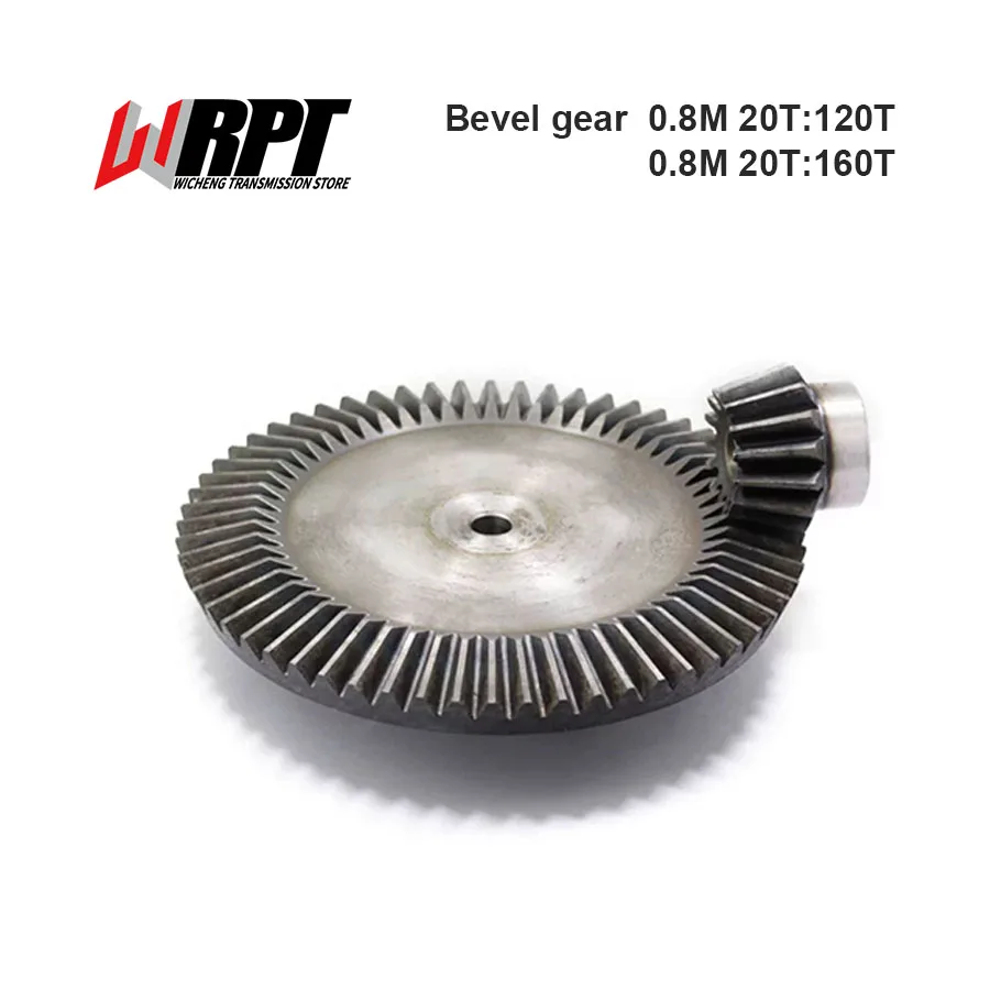 1 Set Bevel Gear Speed Radio 1:6 0.8 Modulus 20 Teeth+120 Teeth 1:8 0.8M 20T + 160T 90 Degree Drive 45# Steel Quenched Pinion
1 Set Bevel Gear Speed Radio 1:6 0.8 Modulus 20 Teeth+120 Teeth 1:8 0.8M 20T + 160T 90 Degree Drive 45# Steel Quenched Pinion