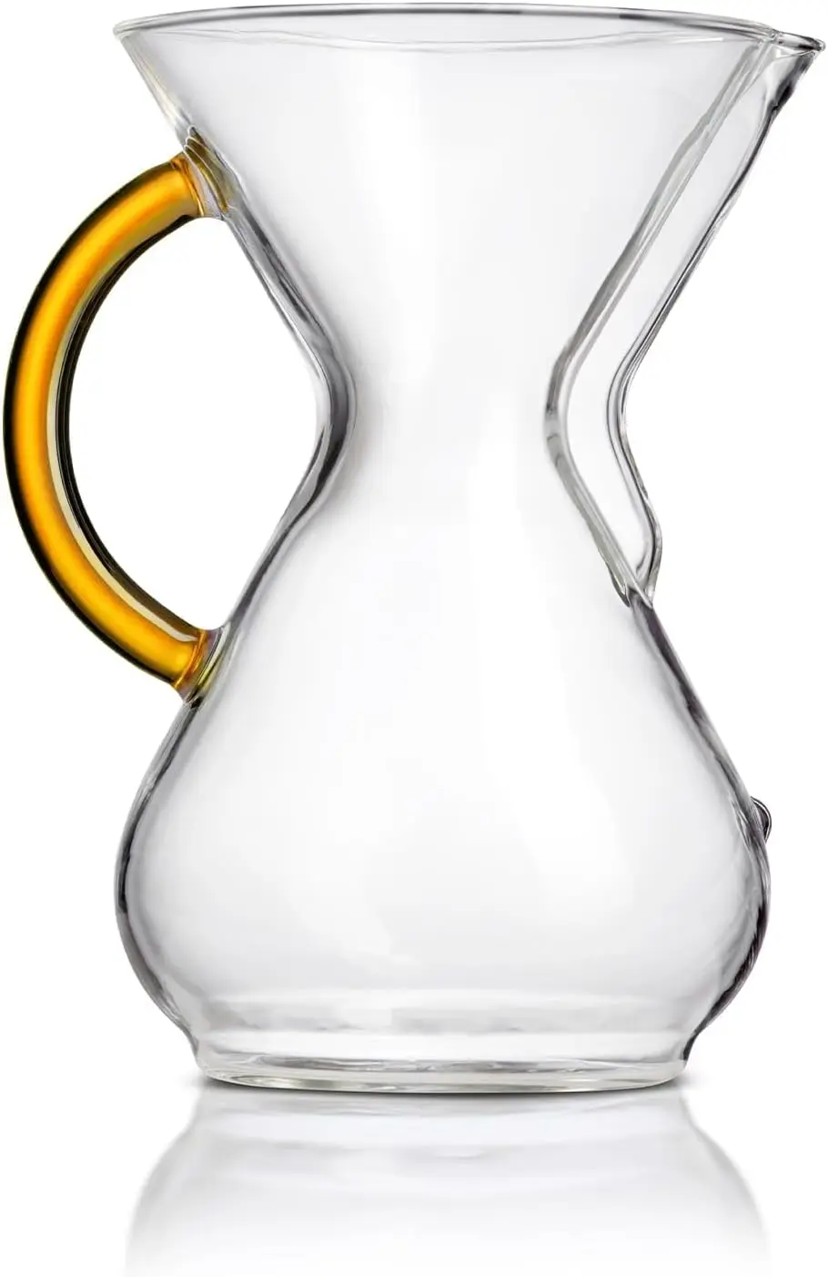 Pour-Over Glass Coffeemaker - Colored Glass Handle Series - 6-Cup Gold - Exclusive Packaging
Pour-Over Glass Coffeemaker - Colored Glass Handle Series - 6-Cup Gold - Exclusive Packaging