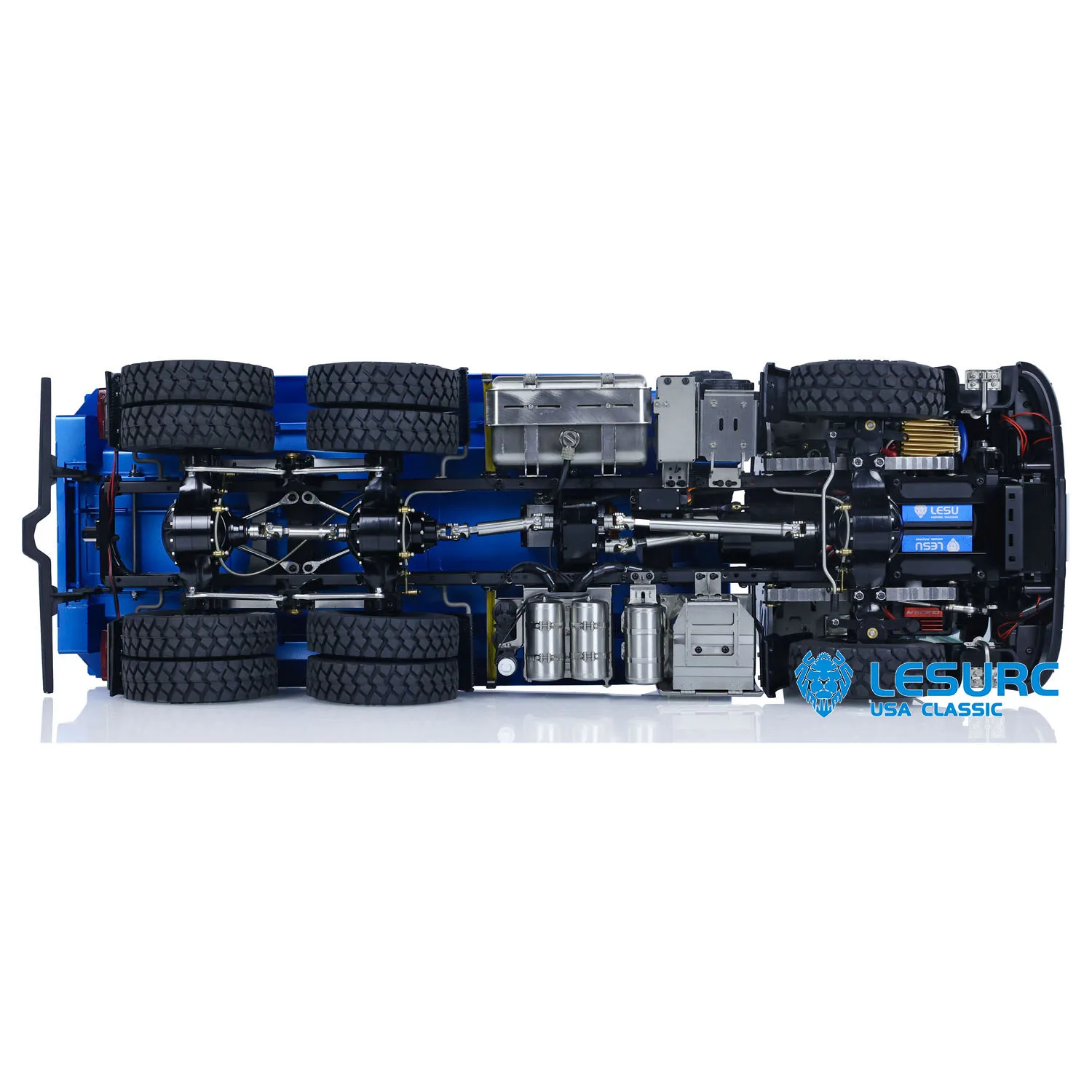 Toys LESU 1/14 VM 6x6 Hydraulic RC Dumper Trucks Metal Remote Control 3Axles Tipper Painted Car Model With U-bucket Light Sound
Toys LESU 1/14 VM 6x6 Hydraulic RC Dumper Trucks Metal Remote Control 3Axles Tipper Painted Car Model With U-bucket Light Sound