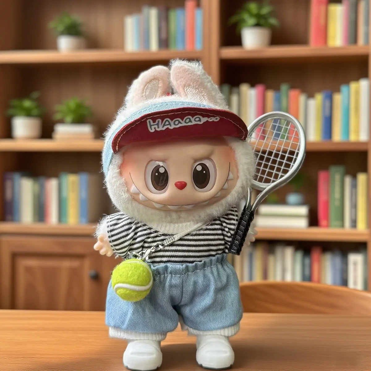 Милая плюшевая кукла, розовая, белая футболка, аксессуары, одежда для Labubu, модный спортивный теннисный костюм, одежда в подарок
Милая плюшевая кукла, розовая, белая футболка, аксессуары, одежда для Labubu, модный спортивный теннисный костюм, одежда в подарок