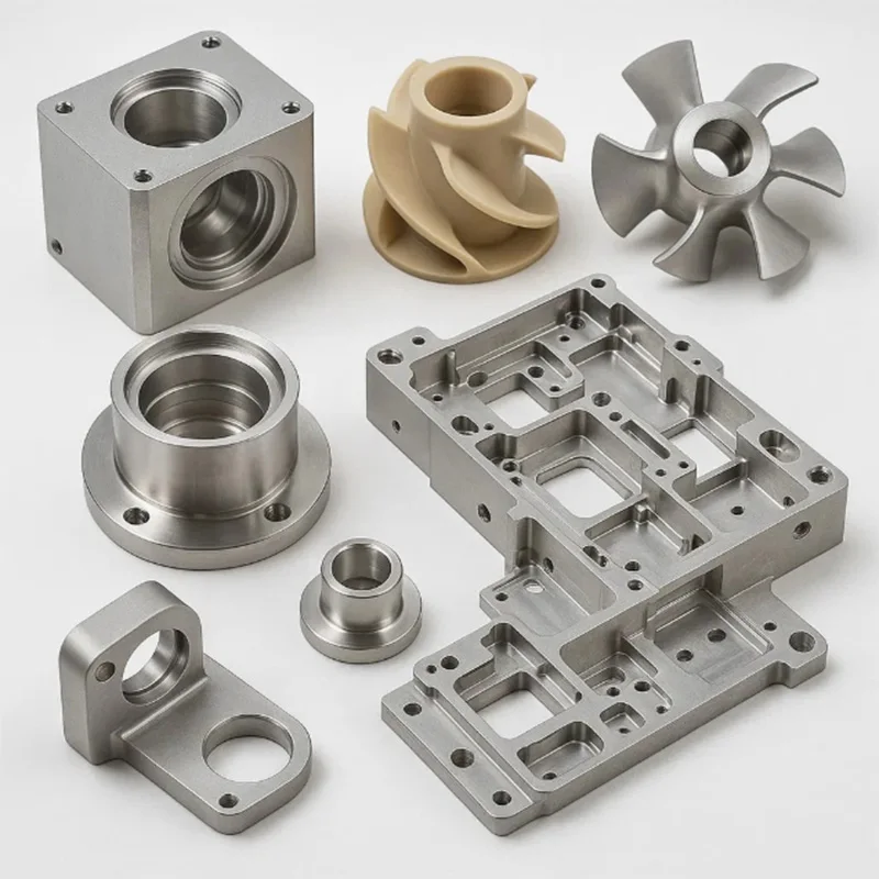 Custom CNC Aluminum Parts CNC Machining Service for Impeller Mount Base Sleeve Block Valve
Custom CNC Aluminum Parts CNC Machining Service for Impeller Mount Base Sleeve Block Valve
