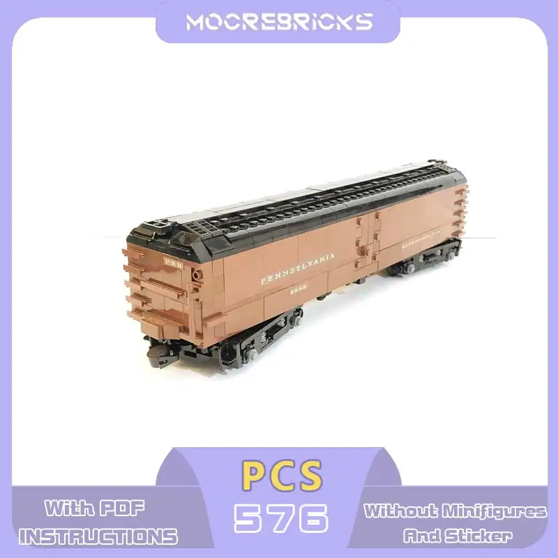 MOC 1/48 R50B Express Reefer Building Blocks Power Car Modern Retro USA Cargo Freight Train Railway Carriage Bricks Toy Gift
MOC 1/48 R50B Express Reefer Building Blocks Power Car Modern Retro USA Cargo Freight Train Railway Carriage Bricks Toy Gift