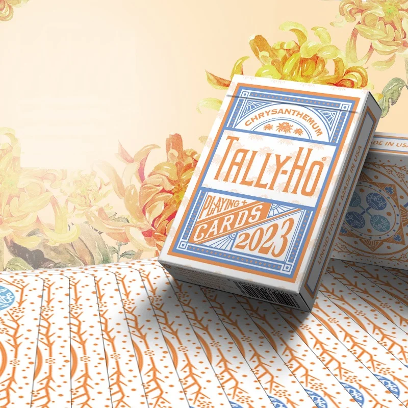 Tally-Ho Chrysanthemum Playing Cards Deck Fan Back Collectible Poker Card Games
Tally-Ho Chrysanthemum Playing Cards Deck Fan Back Collectible Poker Card Games