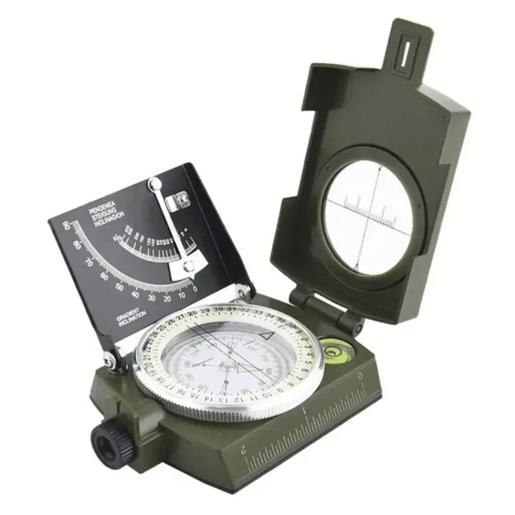 New multi-functional American outdoor compass scale level meter vertical dial slope meter luminous compass
New multi-functional American outdoor compass scale level meter vertical dial slope meter luminous compass