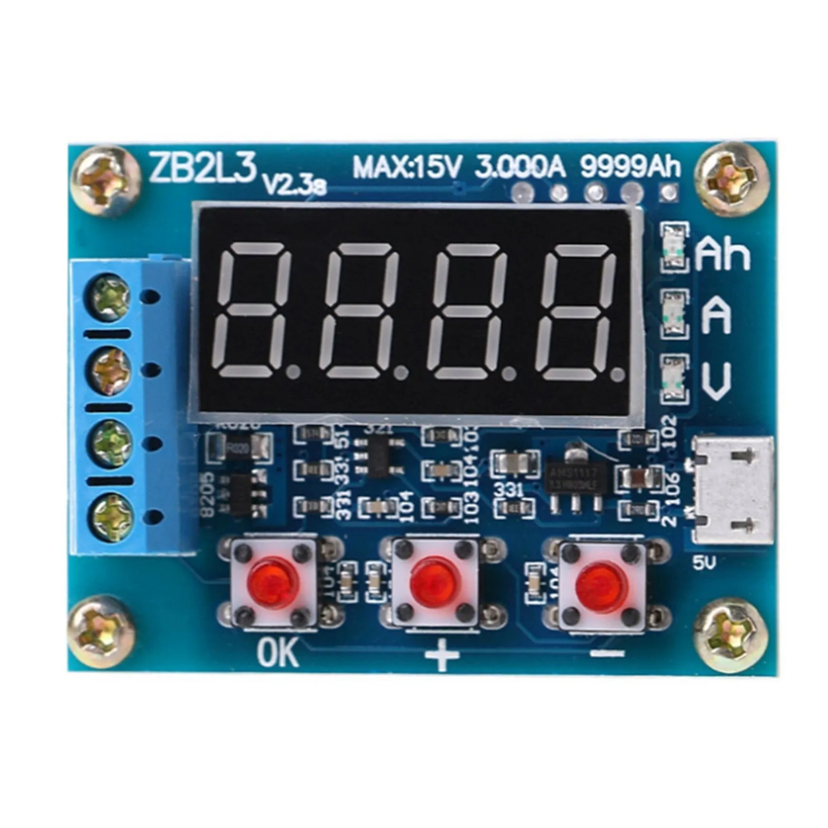ABJG-ZB2L3 18650 Battery Tester External Load Discharge Type 1.2-12V Battery 18650 Equal Capacity
ABJG-ZB2L3 18650 Battery Tester External Load Discharge Type 1.2-12V Battery 18650 Equal Capacity