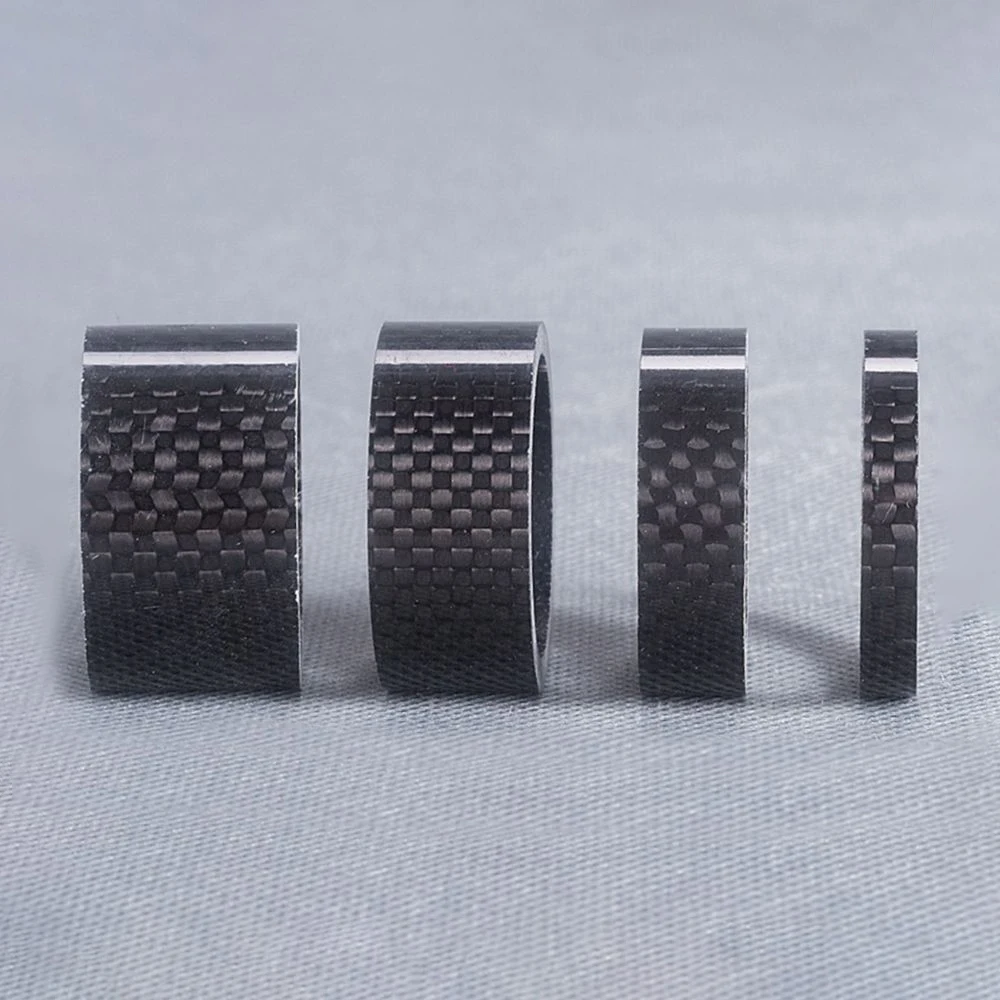 Bicycle Fork Spacers Carbon Fiber Spacer for 1-1/8" 28.6mm Fork Headset Rise up Height Adjust Washers 5/10/15/20mm Sets
Bicycle Fork Spacers Carbon Fiber Spacer for 1-1/8" 28.6mm Fork Headset Rise up Height Adjust Washers 5/10/15/20mm Sets
