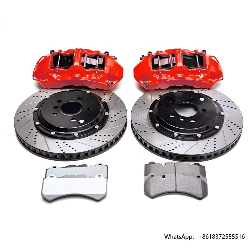 GT6 6 Pistons R18 Big Brake Kit Modified Auto Brake Systems Caliper Parts for F30/E90/E92/E93
GT6 6 Pistons R18 Big Brake Kit Modified Auto Brake Systems Caliper Parts for F30/E90/E92/E93