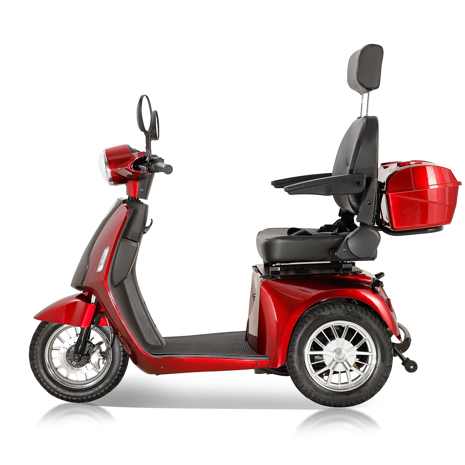 AFD3L 2026 Wheel Electric Powered Wheelchair Mobility Scooter for Adults Elderly Seniors - 15MPH Max Speed 31-36 Miles Long Range 330LBS Capacity 20° Climbing Adjustable Seat Armrest LED Display Lights 10' Solid Tires
AFD3L 2026 Wheel Electric Powered Wheelchair Mobility Scooter for Adults Elderly Seniors - 15MPH Max Speed 31-36 Miles Long Range 330LBS Capacity 20° Climbing Adjustable Seat Armrest LED Display Lights 10' Solid Tires