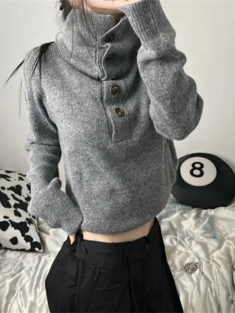 Женский шикарный повседневный вязаный свитер с воротником и двусторонней одеждой, модный удобный топ для поездок на работу, весенний Au...
Женский шикарный повседневный вязаный свитер с воротником и двусторонней одеждой, модный удобный топ для поездок на работу, весенний Au...