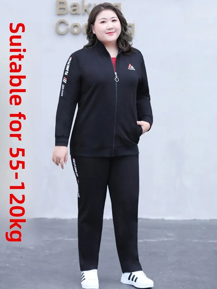 Loose Casual Long Sve Running Suit Women's plus Size Two-Piece Set Comfortable Breathable Fitn Spring Autumn Wear
Loose Casual Long Sve Running Suit Women's plus Size Two-Piece Set Comfortable Breathable Fitn Spring Autumn Wear
