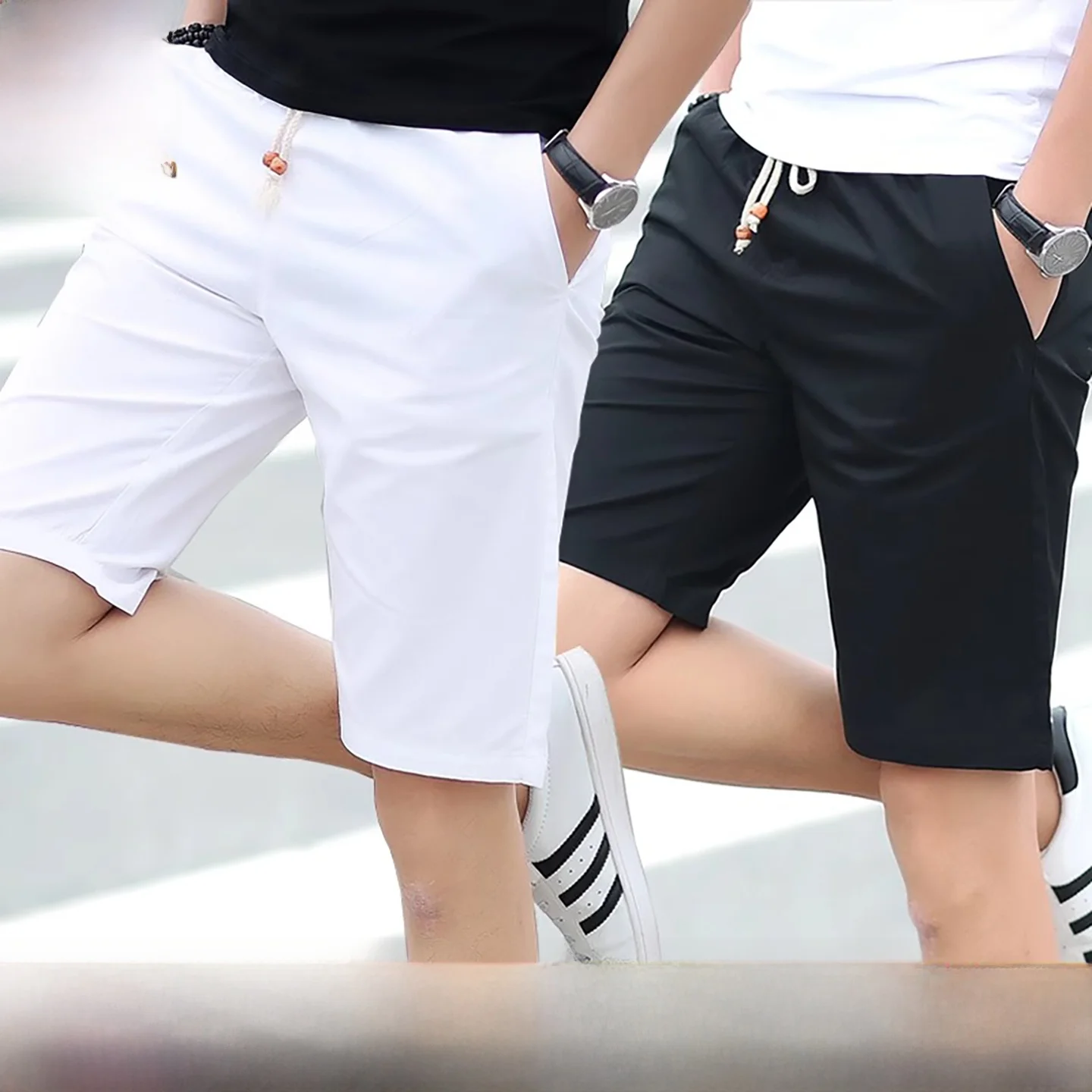 Summer Thin Pure Cotton Ice Silk Quick Dry Casual Men's Shorts Fashionable Urban Style Five-Point Pants Breathable Lightweight
Summer Thin Pure Cotton Ice Silk Quick Dry Casual Men's Shorts Fashionable Urban Style Five-Point Pants Breathable Lightweight