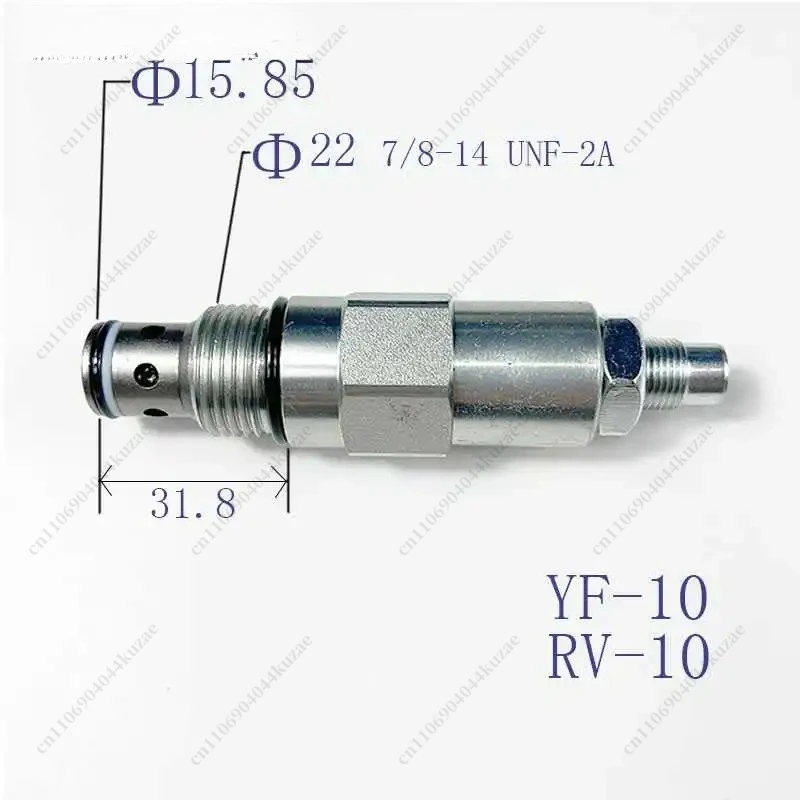 RV10-00 Direct Acting Hydraulic Relief Valve, Thread Insert Pressure Regulating Valve 7-250bar Adjustment Range
RV10-00 Direct Acting Hydraulic Relief Valve, Thread Insert Pressure Regulating Valve 7-250bar Adjustment Range