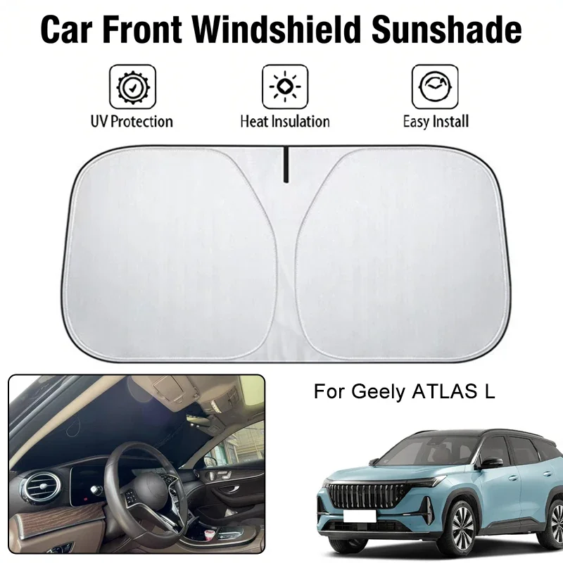 Foldable Car Windshield Sun Shade UV Block Heat Insulation For Geely ATLAS L Interior Protection Accessories
Foldable Car Windshield Sun Shade UV Block Heat Insulation For Geely ATLAS L Interior Protection Accessories