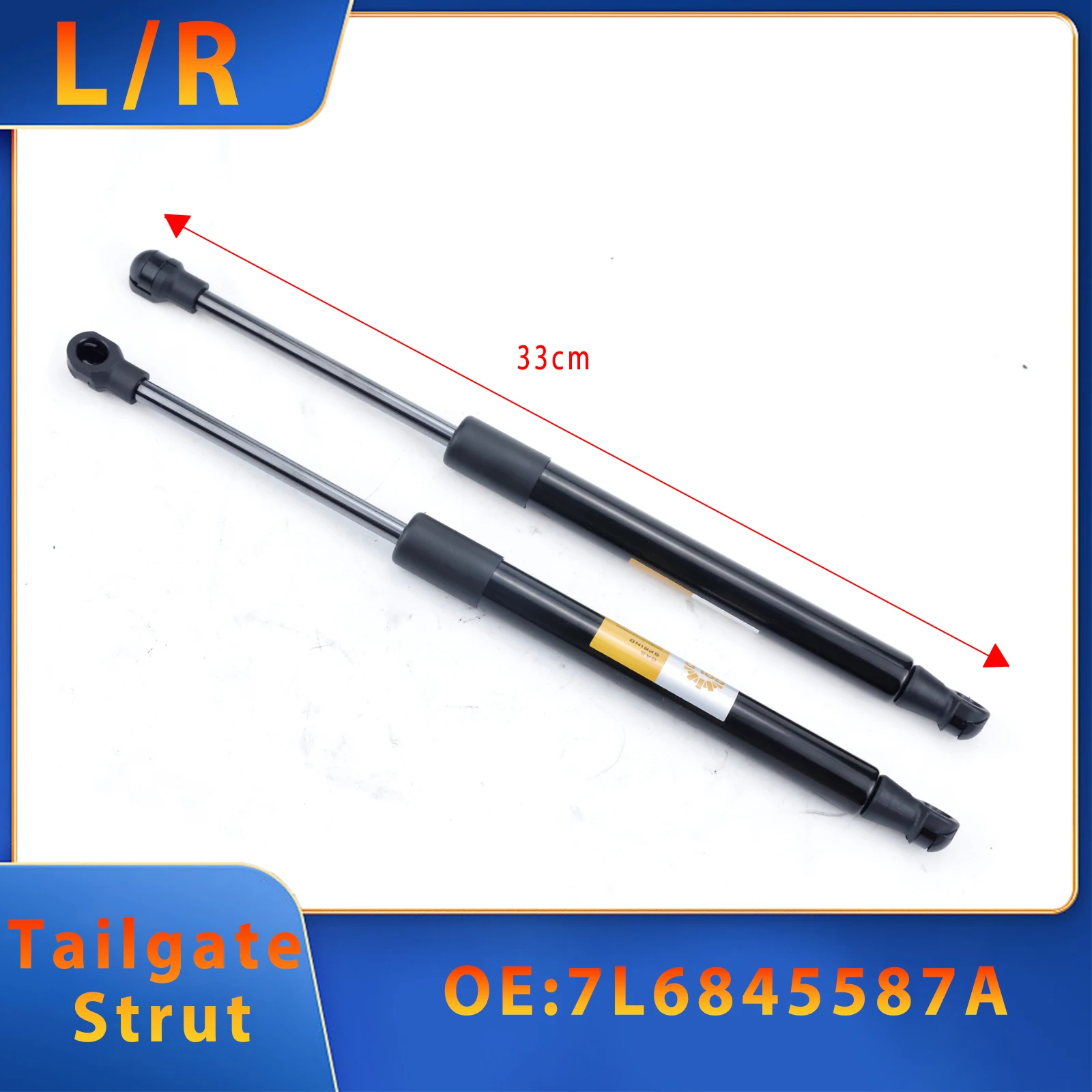 2PCS Tailgate Glass Strut For VW TOUAREG PL71(7L) 2002-2013 3.0T 3.2L 3.6L 4.2L 5.0T 6.0L 7L6845587A High-Quality Car Accessorie
2PCS Tailgate Glass Strut For VW TOUAREG PL71(7L) 2002-2013 3.0T 3.2L 3.6L 4.2L 5.0T 6.0L 7L6845587A High-Quality Car Accessorie