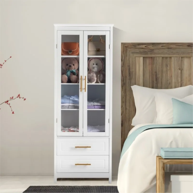 ZK30 Living Room Space Saving Cabinet Kitchen Storage Bedroom Shelf MDF Spray Paint 2 Glass Doors 2 Pumping Bathroom Cabinet
ZK30 Living Room Space Saving Cabinet Kitchen Storage Bedroom Shelf MDF Spray Paint 2 Glass Doors 2 Pumping Bathroom Cabinet