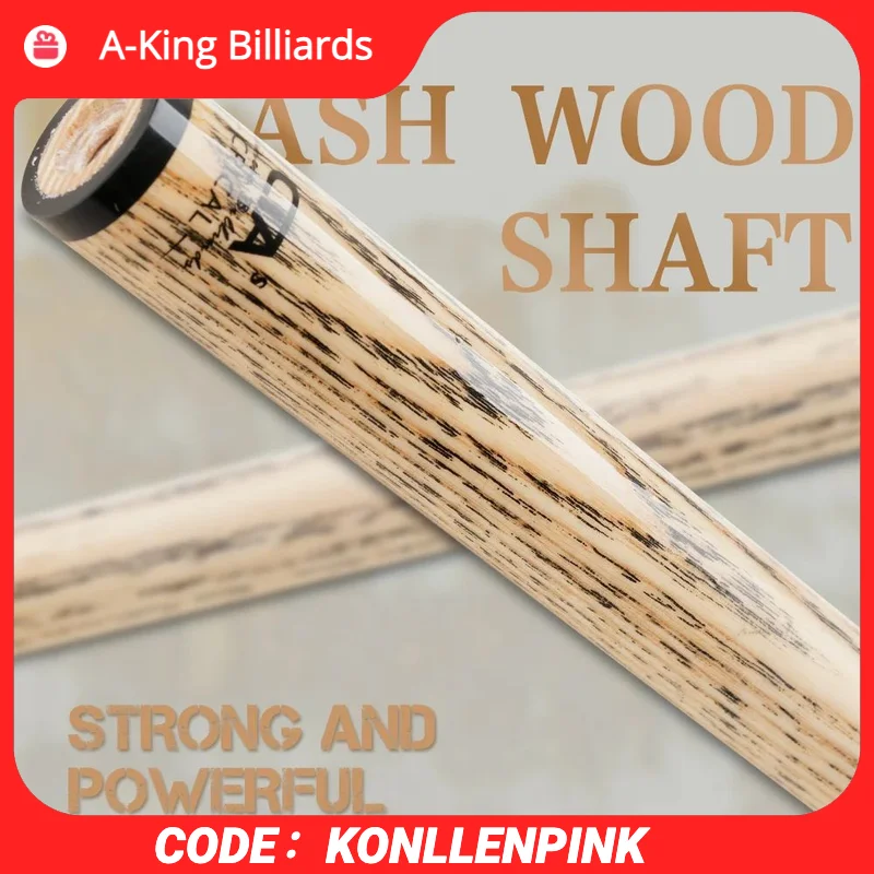 CRICAL Technologia Shaft for Pool Cue, Tiger Tip, Selected Ash Wood Shaft, 11.5mm 3/8*8 Radial Pin Joint Single Shaft
CRICAL Technologia Shaft for Pool Cue, Tiger Tip, Selected Ash Wood Shaft, 11.5mm 3/8*8 Radial Pin Joint Single Shaft