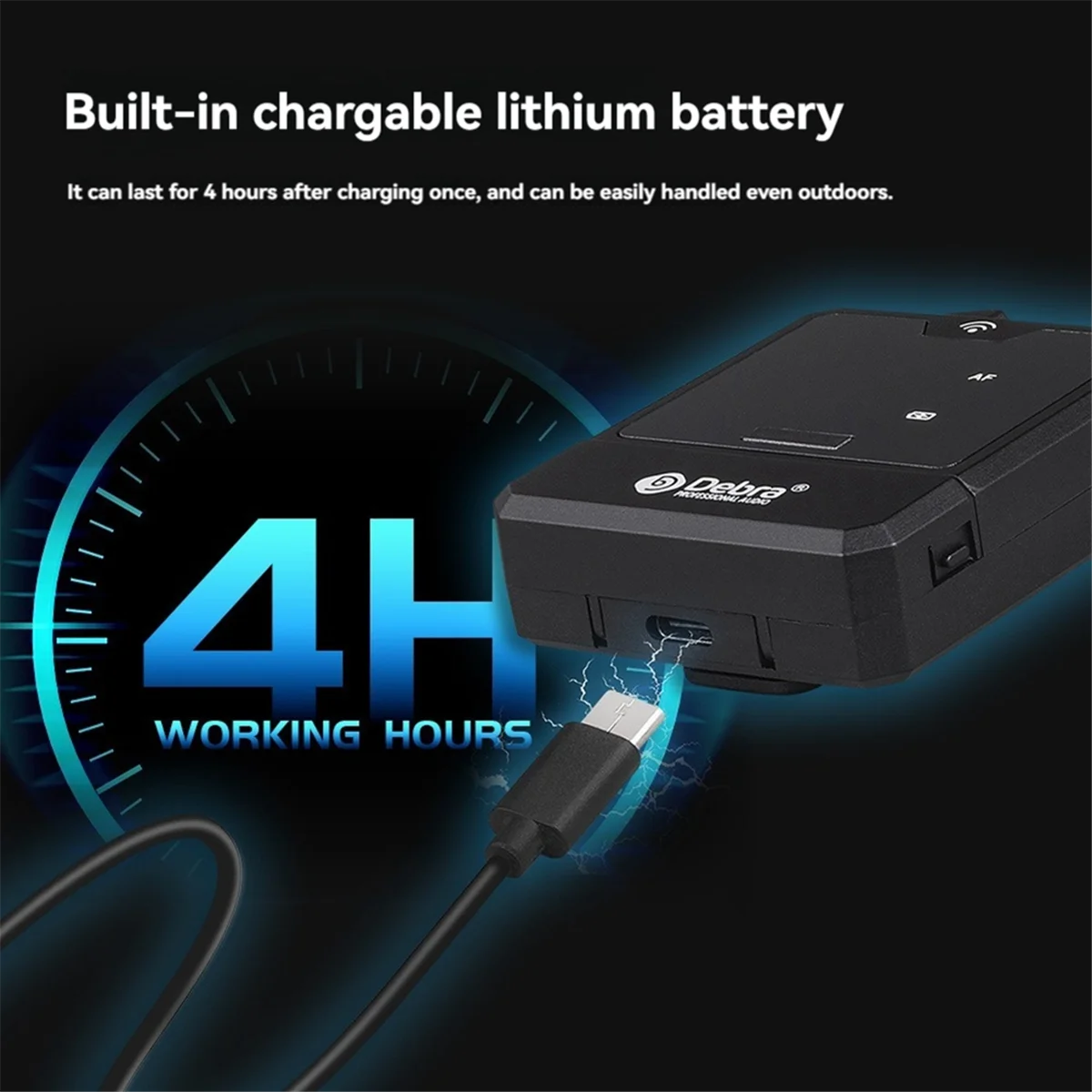 ABAN Wireless In-Ear Monitor System Audio-Mini UHF Rechargeable Portable for Music Audio Monitoring Live
ABAN Wireless In-Ear Monitor System Audio-Mini UHF Rechargeable Portable for Music Audio Monitoring Live