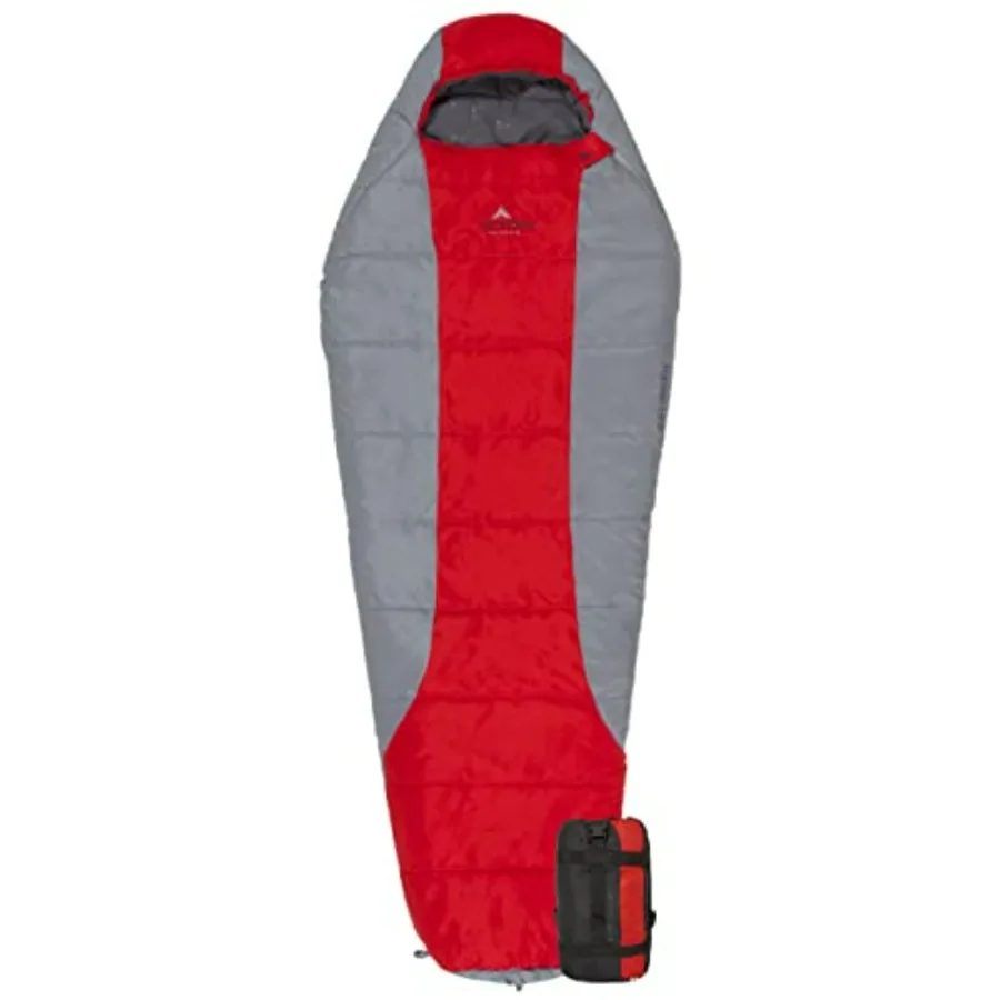 Camping and backpacking mummy sleeping bag for adults and kids; 20F/5F rated, lightweight synthetic insulation, navy blue, ultr
Camping and backpacking mummy sleeping bag for adults and kids; 20F/5F rated, lightweight synthetic insulation, navy blue, ultr