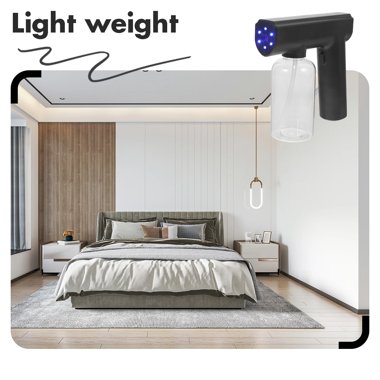 1 set Handheld Sprayer 500Ml Large Capacity Portable Wireless Mist Machine For Home Office Car Disinfection Indoor
1 set Handheld Sprayer 500Ml Large Capacity Portable Wireless Mist Machine For Home Office Car Disinfection Indoor