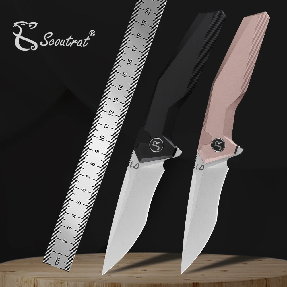 SCOUTSAT Folding Knife EDC Tool VG10 Steel Knife Bearing Aluminum Handle Lightweight Pocket Knife Hunting
SCOUTSAT Folding Knife EDC Tool VG10 Steel Knife Bearing Aluminum Handle Lightweight Pocket Knife Hunting
