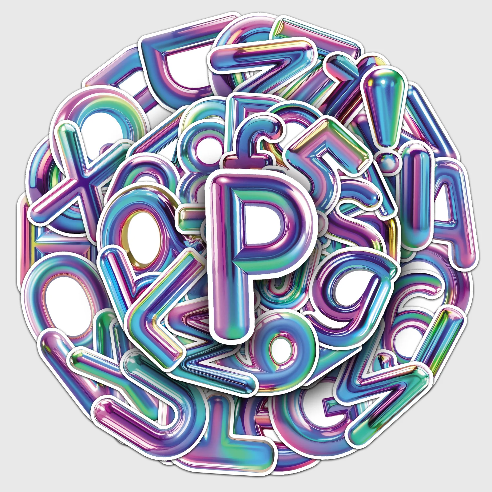 50 3D Colorful Digital and Alphabet Graffiti Stickers for Personalized Creative Decoration of Phone Cases and Water Cups
50 3D Colorful Digital and Alphabet Graffiti Stickers for Personalized Creative Decoration of Phone Cases and Water Cups